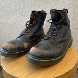 Worn-out Doc Martens
